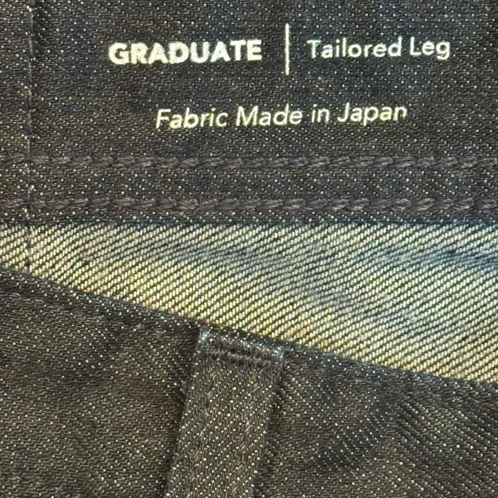 AG Graduate Tailored Leg Jeans Sailor Dark Indigo Denim NWT 34x34